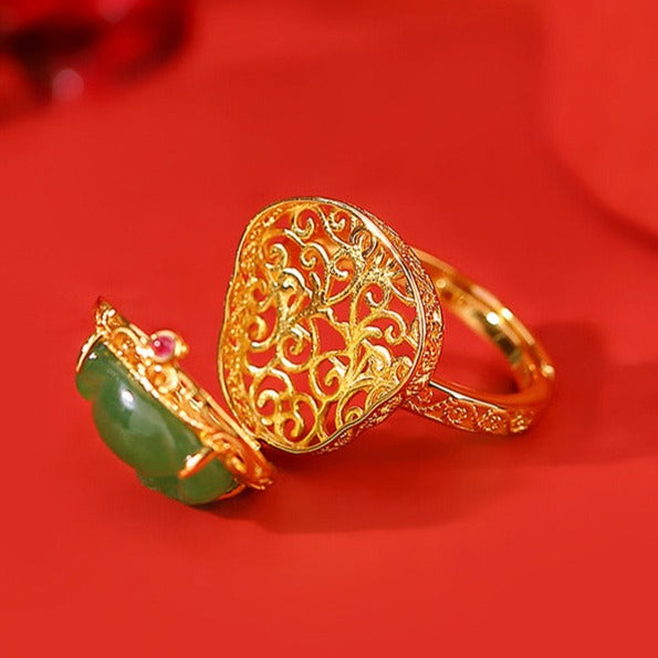 Natural Green Hetian Jade Feng Shui Buddha Sachet Pendant