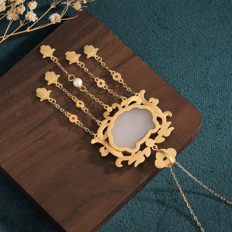 Feng Shui Ruyi Bag Happiness Necklace