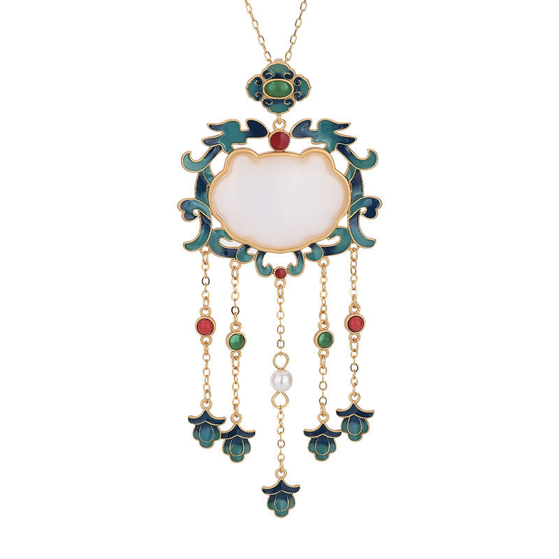 Feng Shui Ruyi Bag Happiness Necklace