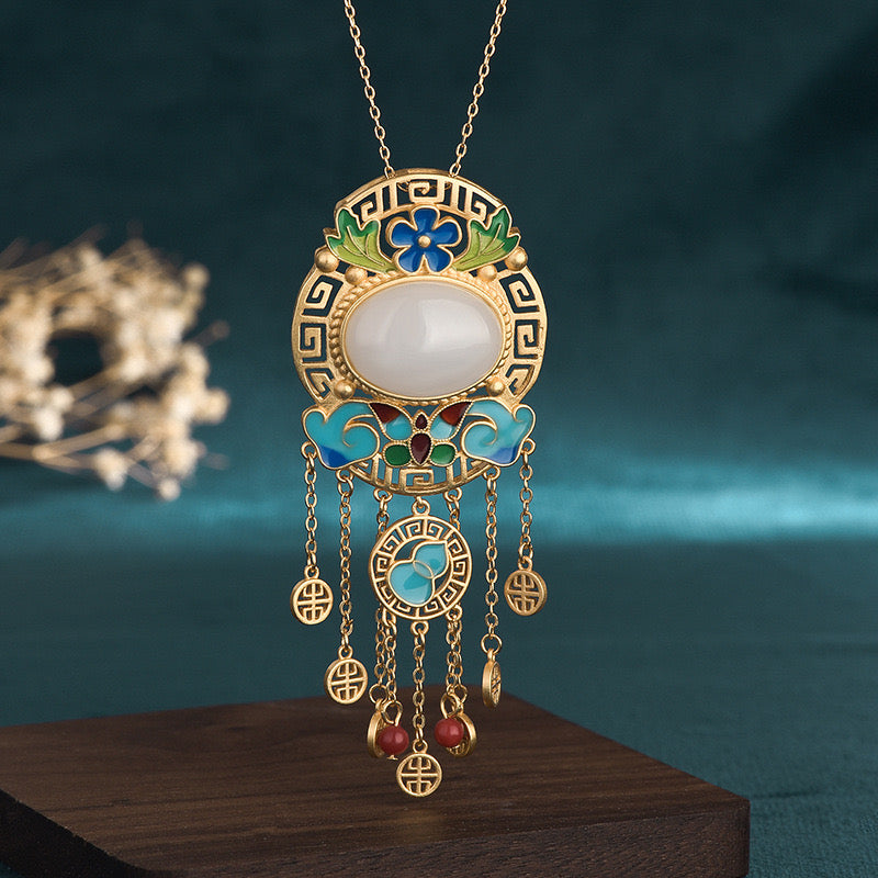 Feng Shui Tassel Gourd Auspicious Necklace
