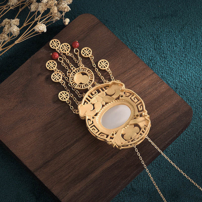 Feng Shui Tassel Gourd Auspicious Necklace