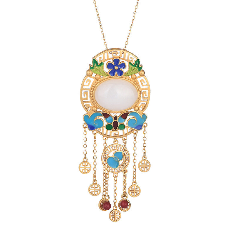 Feng Shui Tassel Gourd Auspicious Necklace