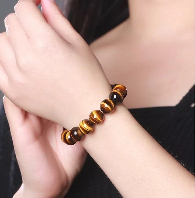 Mantra Tiger's Eye Lucky Bracelet