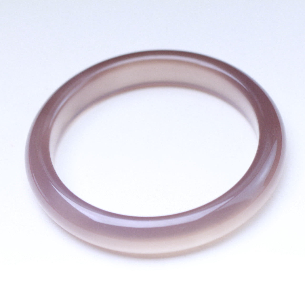Natural Purple Jade Ice Bangle Bracelet