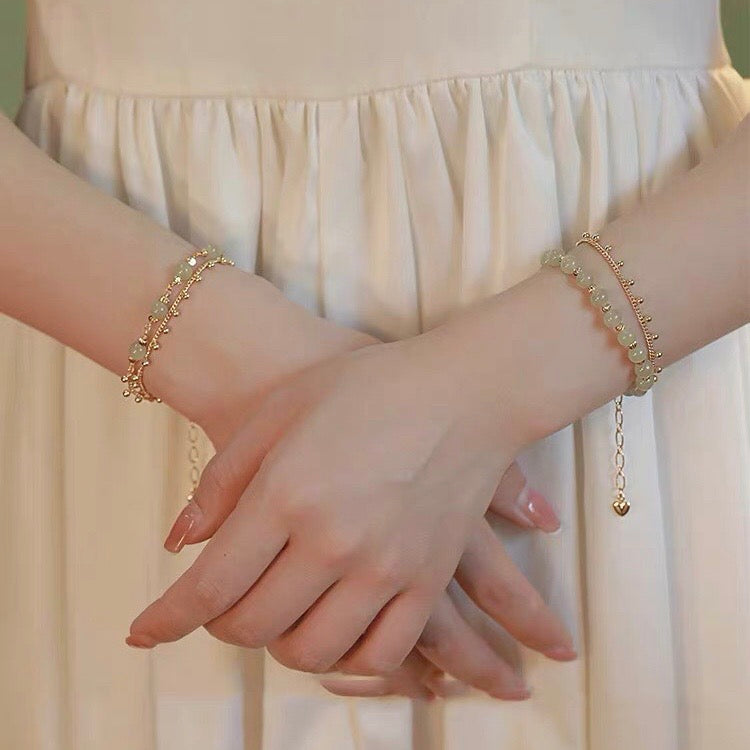 Natural Green Jade Bracelet - Special