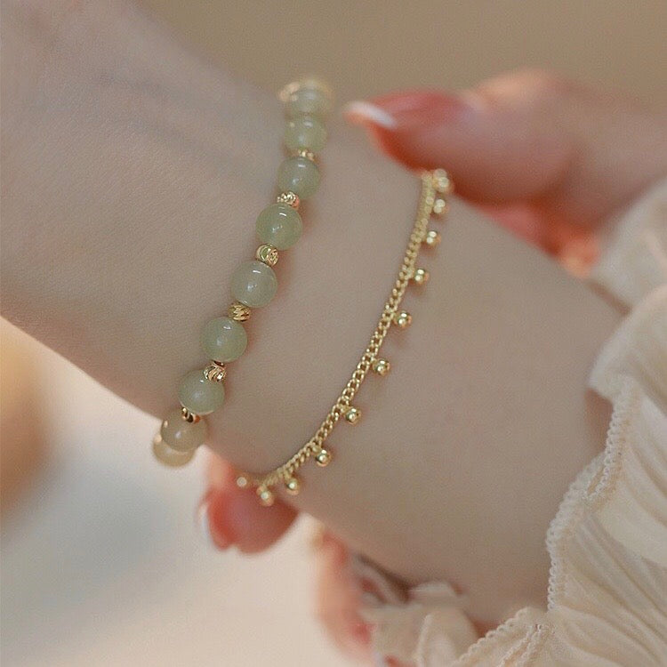 Natural Green Jade Bracelet - Special