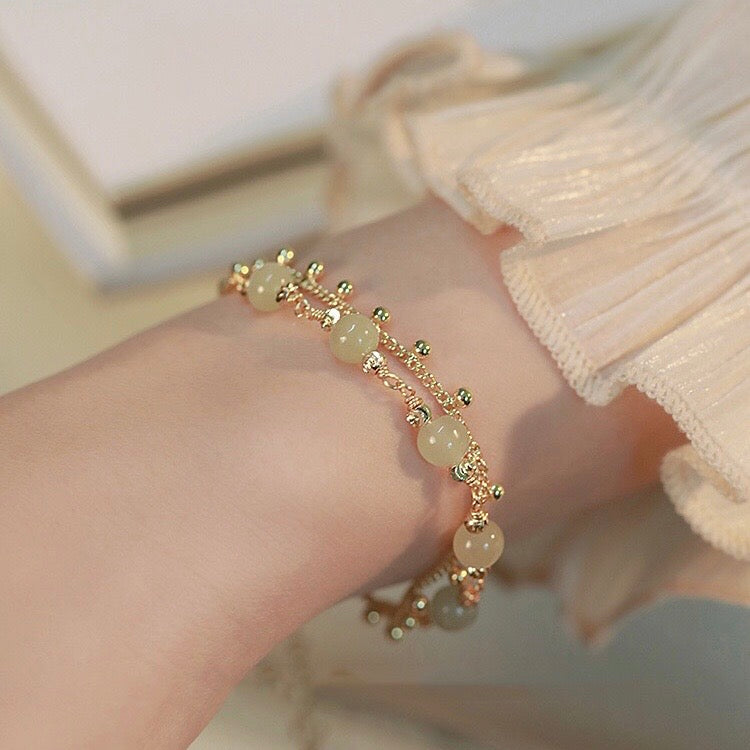 Natural Green Jade Bracelet - Special