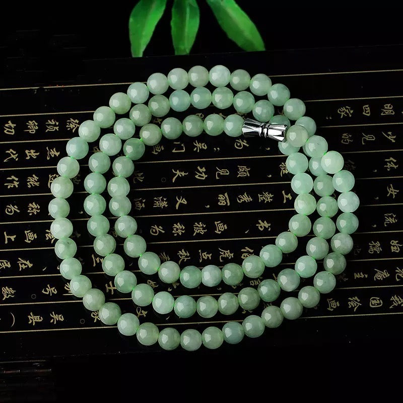 Natural Emerald Healing Feng Shui Bracelet