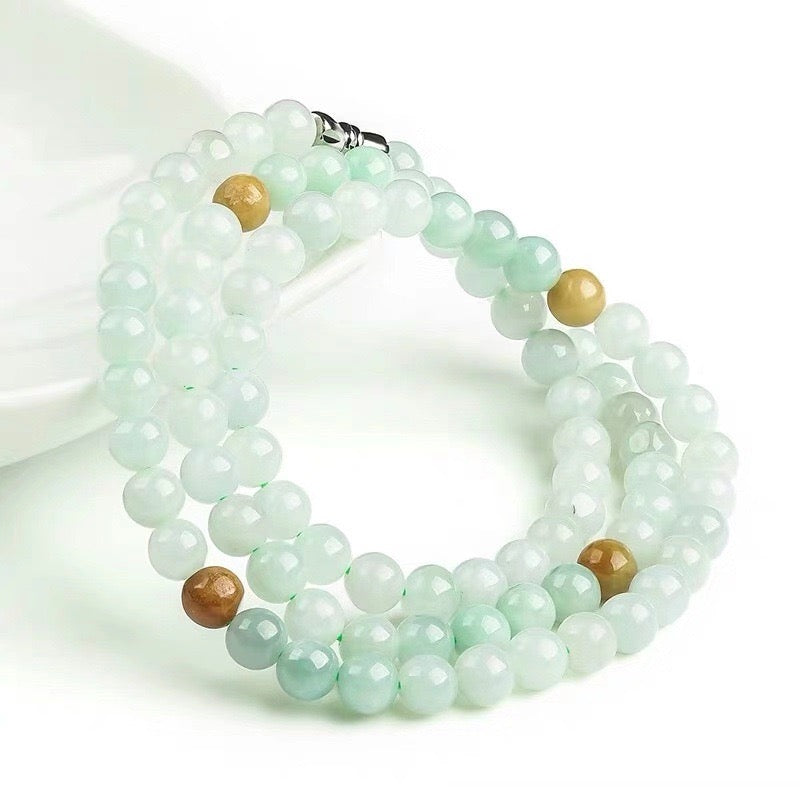 Natural Emerald Healing Feng Shui Bracelet