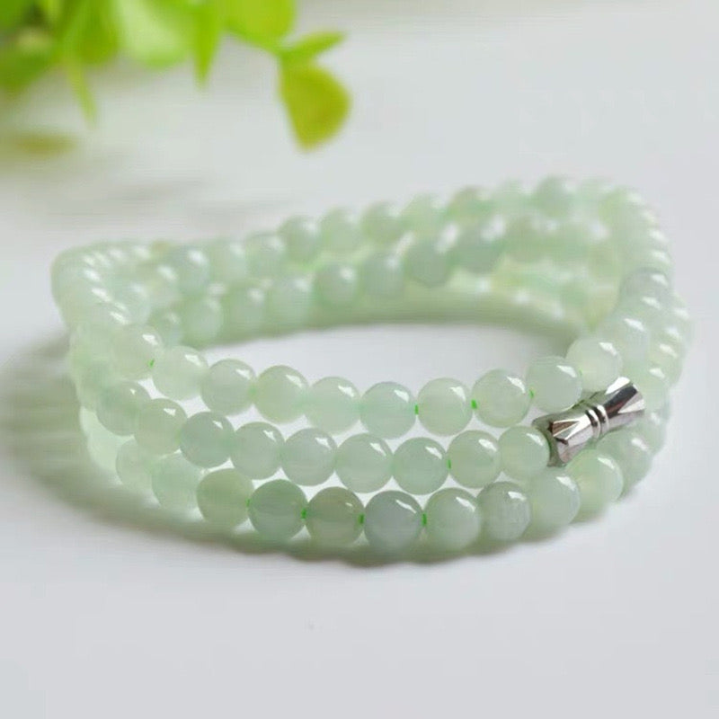 Natural Emerald Healing Feng Shui Bracelet