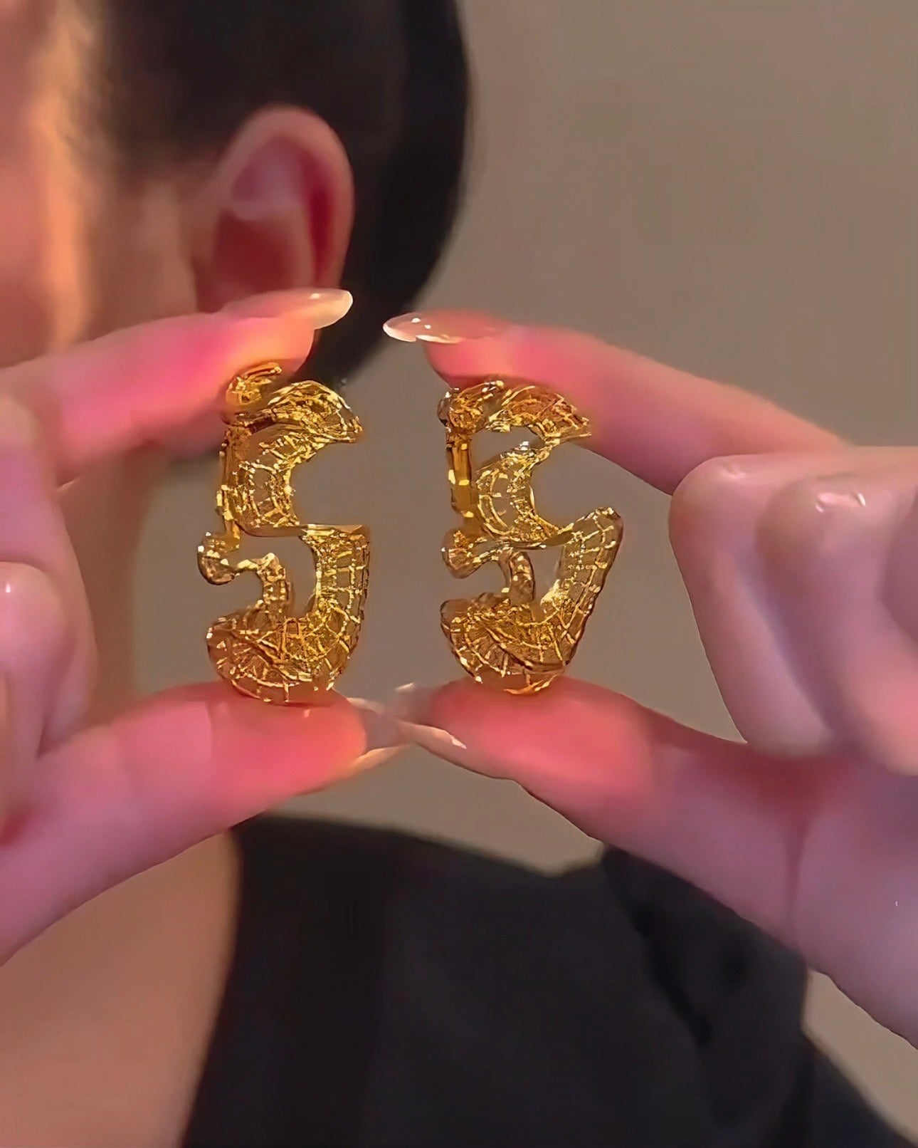 Satin Earrings