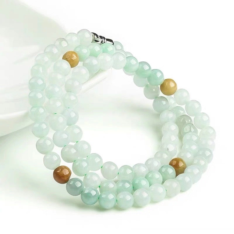 Natural Emerald Healing  Feng Shui Bracelet